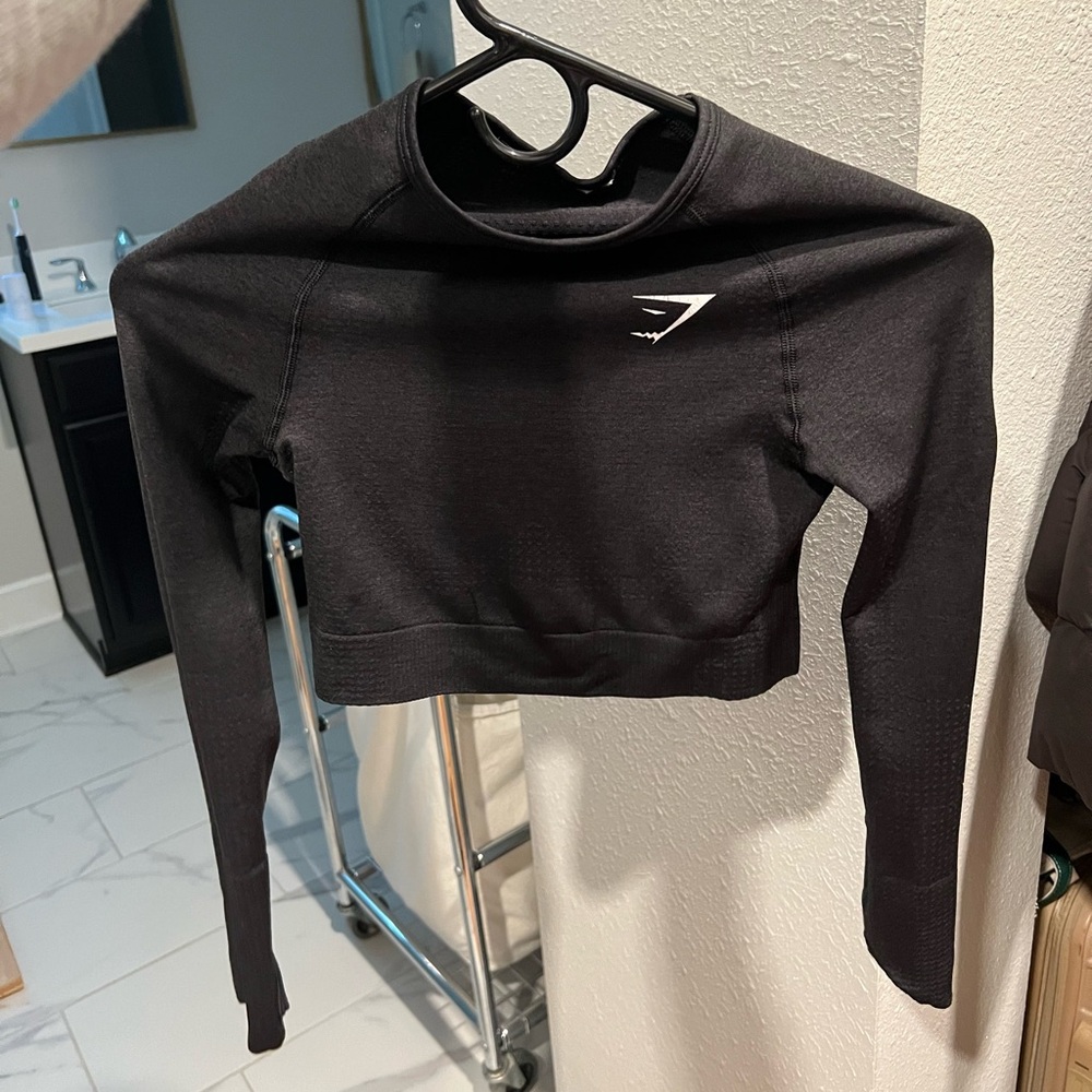Gymshark vital seamless long sleeve black